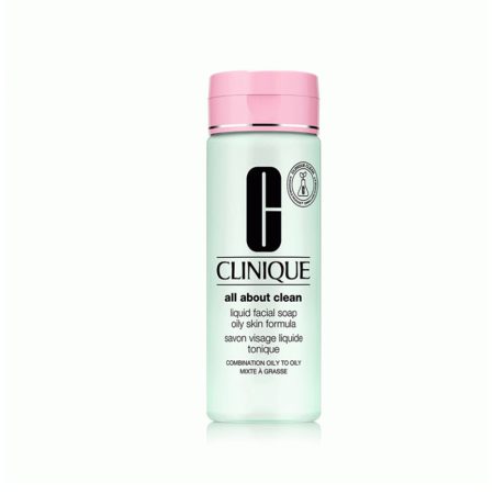 صابون مایع پوست مختلط تا چرب کلینیک Clinique All About Clean Liquid Facial Soap Oily skin Formula 200ml