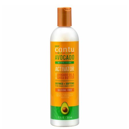 کرم مرطوب کننده و آبرسان موی فر کانتو Avocado Hydrating Curl Activator Cream