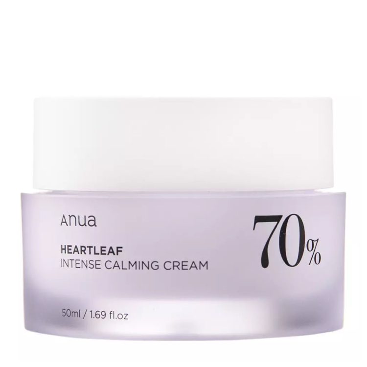 کرم تسکین دهنده قوی آنوا Anua Heartleaf 70 Intense Calming Cream