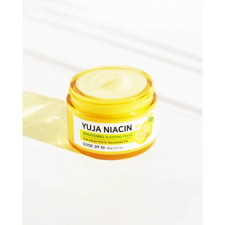 ماسک خواب روشن کننده یوجا نیاسین سام بای می Some By Mi Yuja Niacin Brightening Sleeping Mask