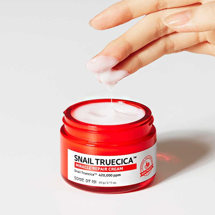 کرم ترمیم کننده حلزون ترویسیکا سام بای می Some By Mi Snail Truecica Miracle Repair Cream