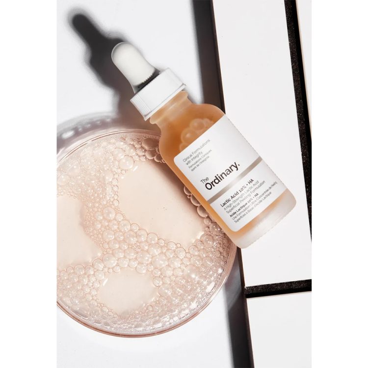 سرم لایه بردار لاکتیک اسید اوردینری The Ordinary Lactic Acid 5% + HA