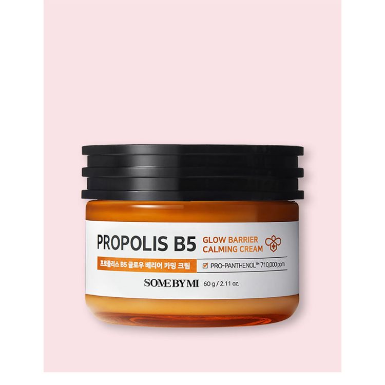 کرم تسکین دهنده پروپولیس سام بای می Some By Mi Propolis B5 Glow Barrier Calming Cream