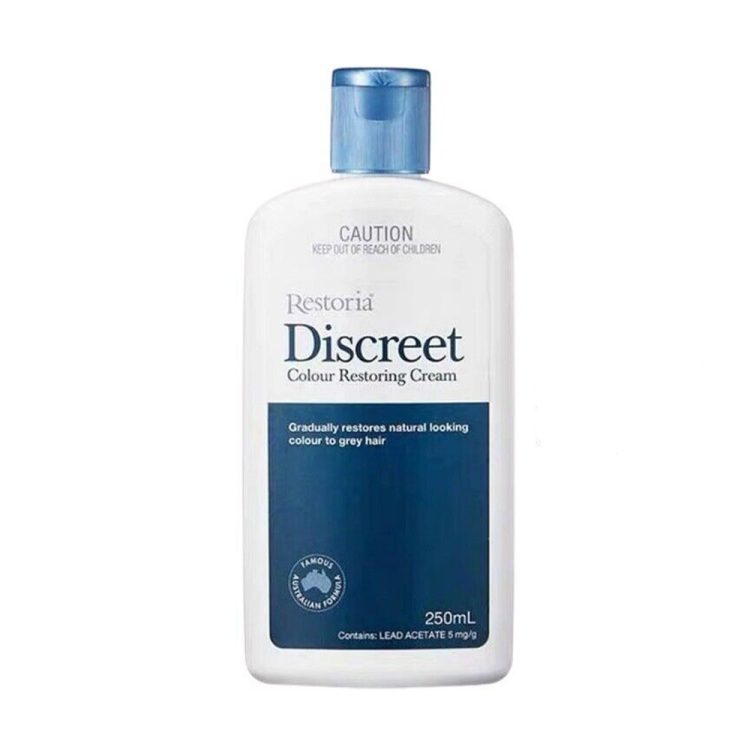 کرم رفع سفیدی موی ریستوریا دیسکریت Restoria Discreet Colour Restoring Cream 250ml