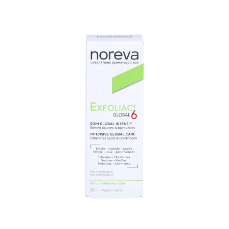 کرم ضد جوش گلوبال 6 اکسفولیاک نوروا Noreva Exfoliac Global 6 Cream