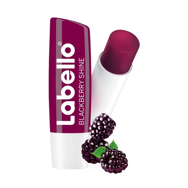 بالم لب براق کننده بلک بری لابلو Labello BlackBerry Shine Lip Balm