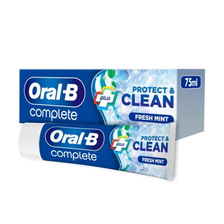 خمیر دندان اورال بی تمیز کننده محافظت کننده مدل پلاس Oral B Complete Plus Protection & Clean Toothpaste