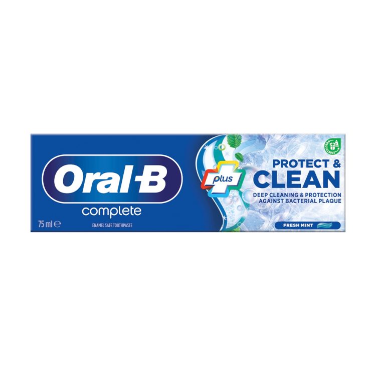 خمیر دندان اورال بی تمیز کننده محافظت کننده مدل پلاس Oral B Complete Plus Protection & Clean Toothpaste