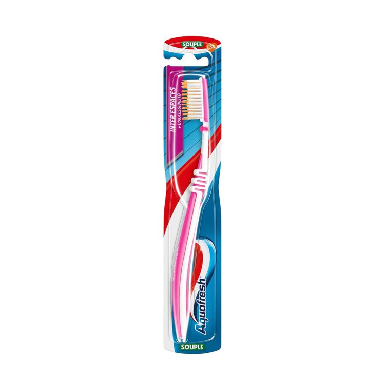 مسواک آکوافرش اینتر اسپیس مدل مدیوم Aquafresh Inter Espace Toothbursh Medium