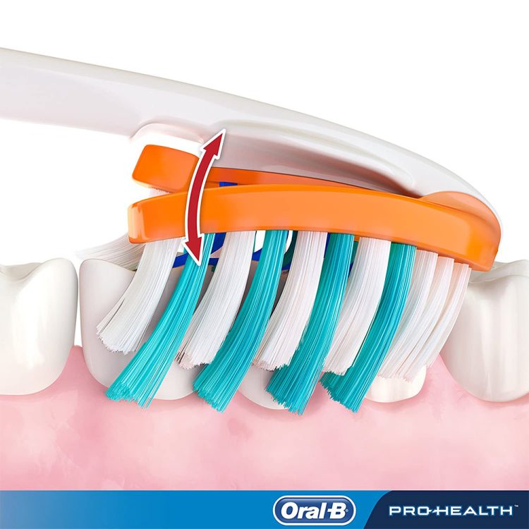 مسواک اورال بی دستی انعطاف‌پذیری تمیزی بالا Oral B Pro-Health Clinical Pro-Flex Manual Toothbrush