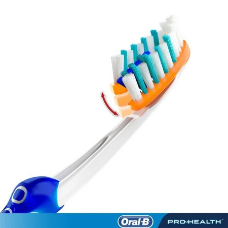 مسواک اورال بی دستی انعطاف‌پذیری تمیزی بالا Oral B Pro-Health Clinical Pro-Flex Manual Toothbrush