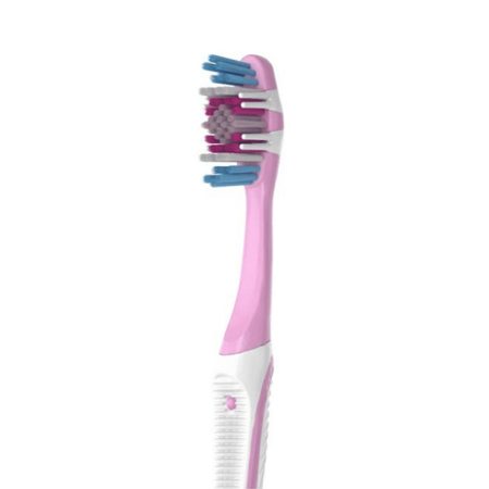 مسواک دستی سه بعدی سفید کننده اورال بی مدل 3D وایت برلیانس Oral-B 3D White Brilliance Medium Manual Toothbrush