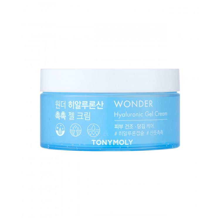 ژل کرم آبرسان حاوی هیالورونیک اسید تونی مولی TONYMOLY WONDER Hyaluronic Acid Gel Cream