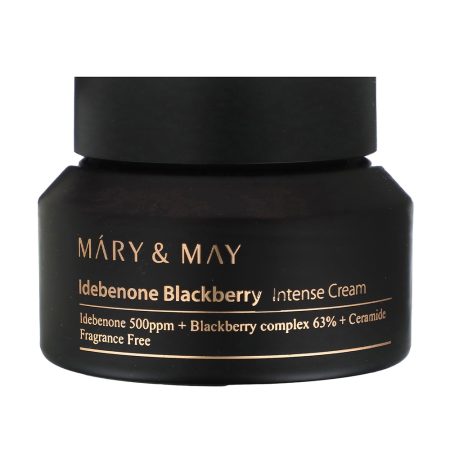 کرم ضد چروک ایدبنون و بلک بری مری اند می Mary & May Idebenone Blackberry Intense Cream