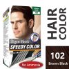 کیت رنگ مو مردانه قهوه ای مشکی بیگن Bigen Men’s Speedy Colour Brown Black 102