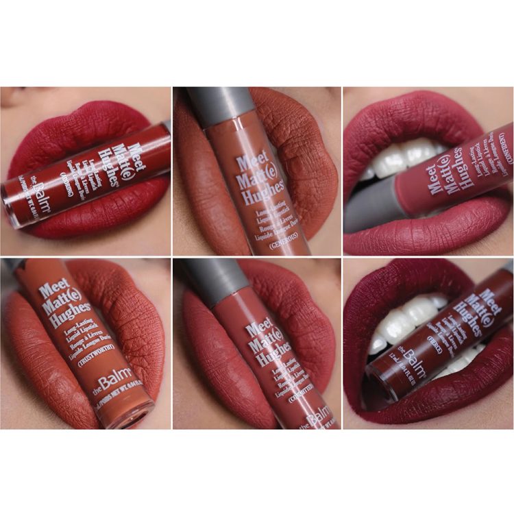 ست مینی رژلب مایع د بالم theBalm Meet Matt(e) Hughes® San Francisco liquid matte lipstick