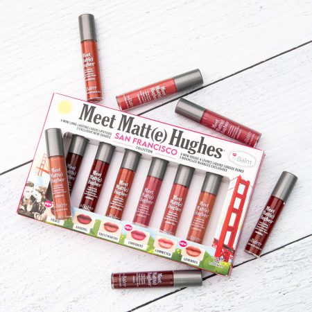 ست مینی رژلب مایع د بالم theBalm Meet Matt(e) Hughes® San Francisco liquid matte lipstick