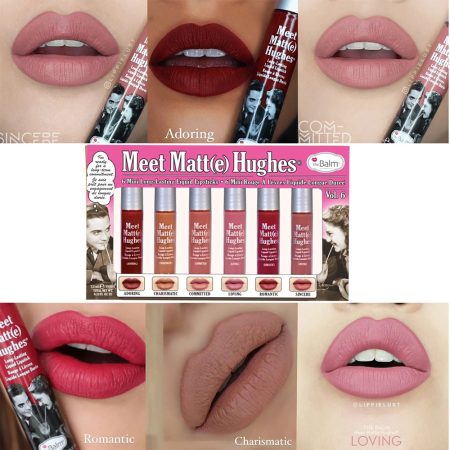 ست مینی رژلب مایع د بالم theBalm Meet Matt(e) Hughes® Vol. 6 liquid matte lipstick